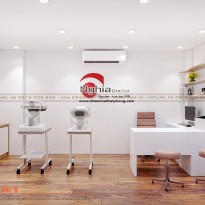 Thiết kế phòng khám mắt Nghĩa Doctor - Đẳng cấp, sang trọng